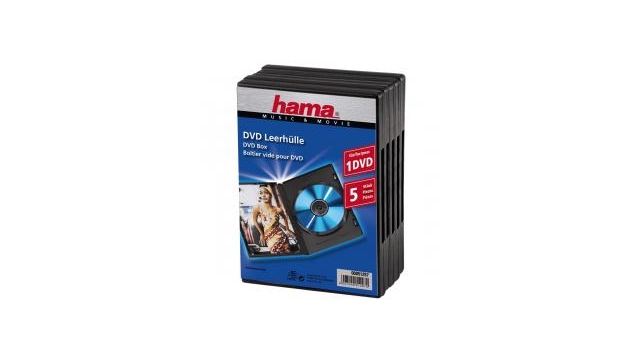 Hama DVD Box Zwart 5Pak