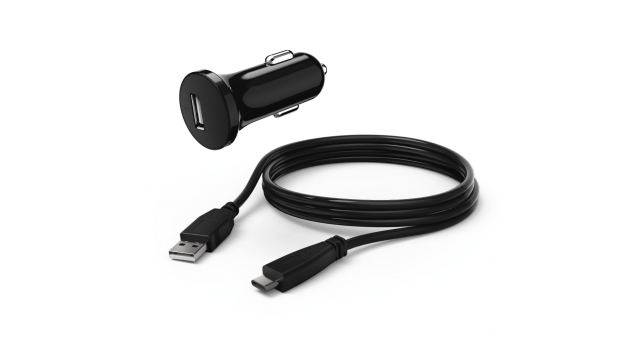 Hama Auto-oplader Met USB-C-kabel Voor Nintendo Switch Zwart