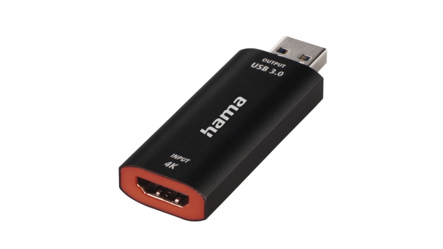 Hama Video-opname-stick USB-stekker.- HDMI™-aansluiting 4K