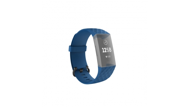 Hama Polsband Voor Fitbit Charge 3/4 Vervangend Horlogebandje Universeel Bl.