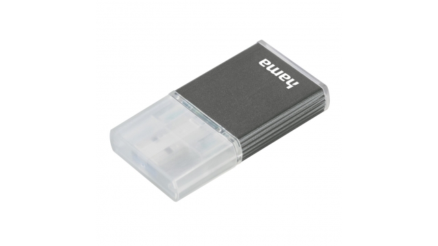 Hama USB-3.0-UHS-II-kaartlezer SD Alu Antraciet