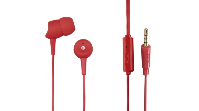 Hama In-ear-headset Basic Rood