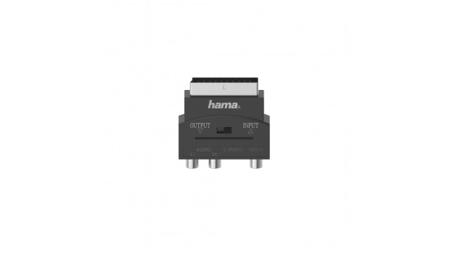 Hama Video-adapter S-VHS-koppeling/3 Cinch-koppeling - Scart-st. 4-polig