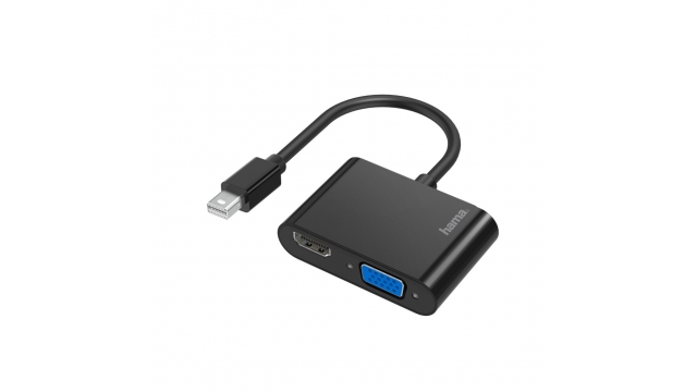 Hama Video-adapter 2in1 Mini-DisplayPort-st. - VGA & HDMI™-aansl. Ultra-HD 4K