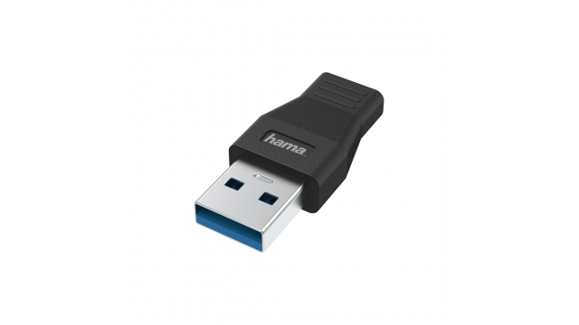 Hama USB-adapter USB-A-stekker - USB-C-aansluiting USB 3.2 Gen1 5 Gbit/s