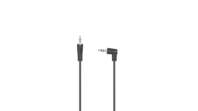 Hama Audiokabel 3,5-mm-jack-st. 90°- 3,5-mm-jack-st. Stereo 1,5 M