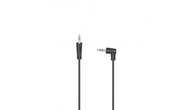 Hama Audiokabel 3,5-mm-jack-st. 90°- 3,5-mm-jack-st. Stereo 1,5 M