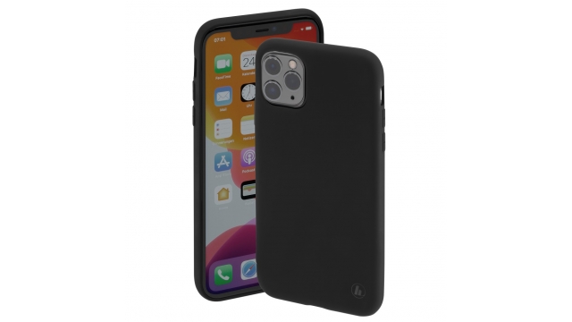 Hama Cover Finest Feel Voor Apple IPhone 12/12 Pro Zwart