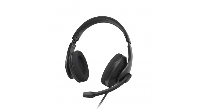 Hama HS-USB300 PC-Office Headset Zwart