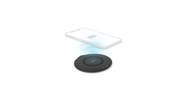 Hama Wireless Charger QI-FC15 15 W Draadloze Smartphone-oplaadpad Zwart