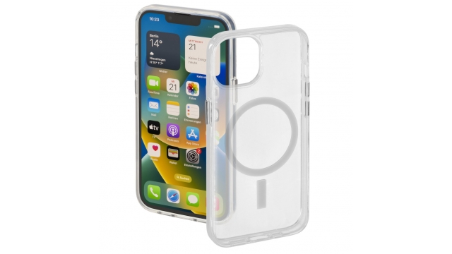 Hama Cover MagCase Safety Voor Apple IPhone 14 Plus Transparant