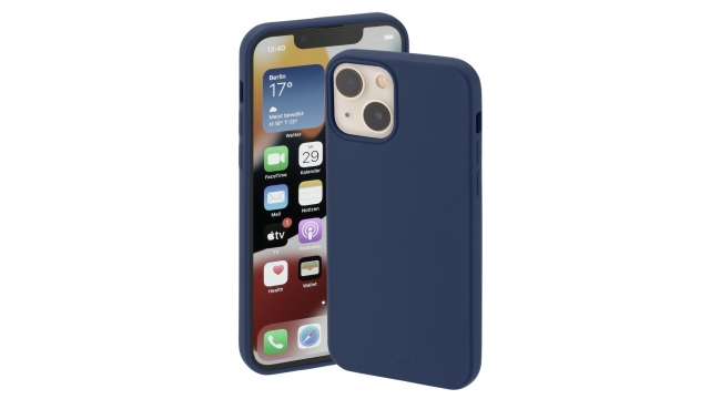 Hama Cover Finest Feel Voor Apple IPhone 14 Plus Donkerblauw