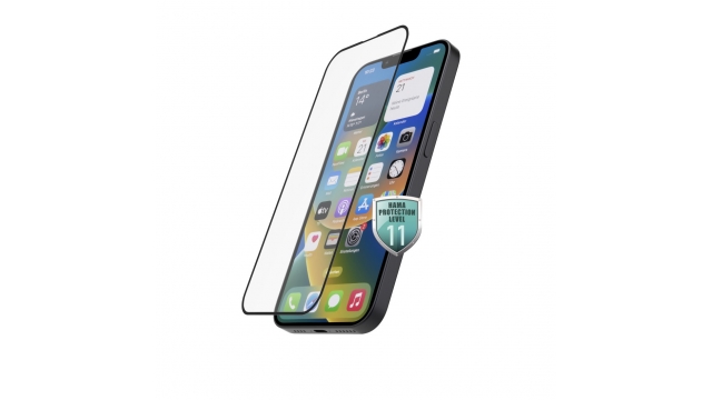 Hama 3D Full Screen Protectie Glas Voor Apple IPhone 15 Plus/Pro Max Zwart