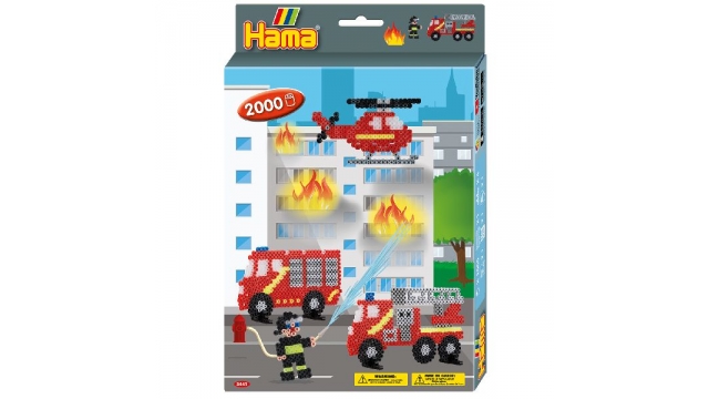 Hama Strijkkralen Brandweer 2000 Stuks Multicolor