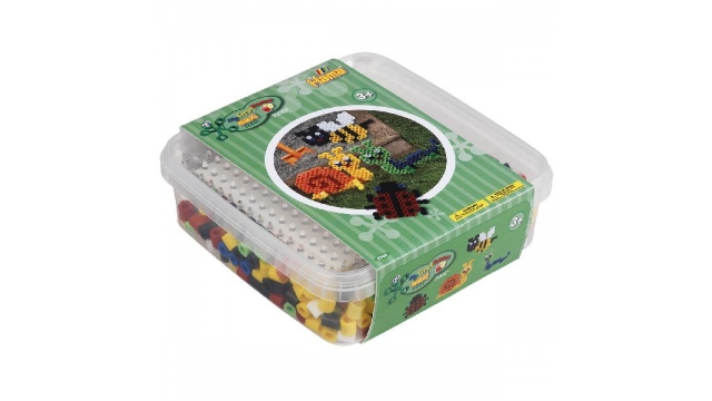 Hama 8744 Maxi Box met 600 Strijkkralen + Grondplaat