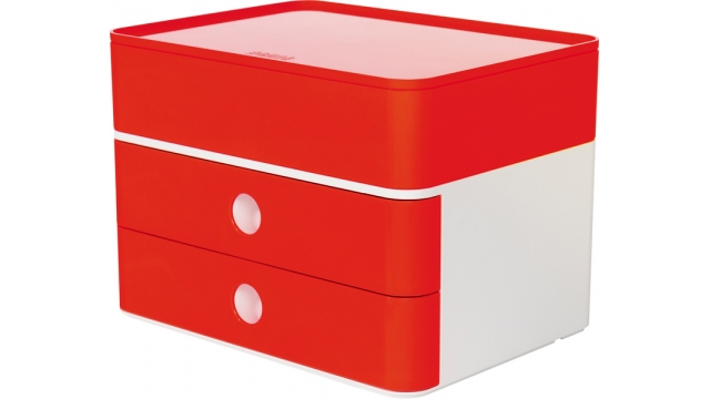 HAN HA-1100-17 Smart-box Plus Allison 2 Lades En Box Kersen Rood