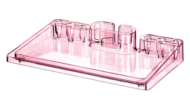 HAN HA-17470-76 Buro-organizer I-Step Transparant Fel Rose