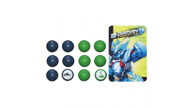 Hasbro B-daman Crossfire Balls 16 Stuks