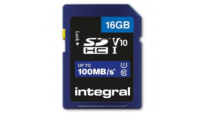 Integral Sdhc V10 100mb/s 16gb