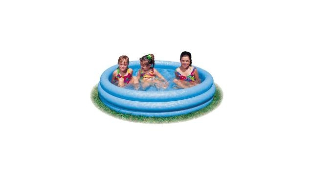 Intex Crystal Blauw Pool 147x33cm