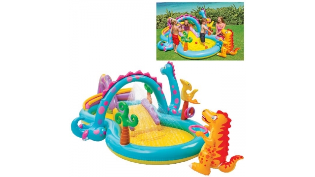 Intex Dinoland Speelcentrum Zwembad 333x229x112cm