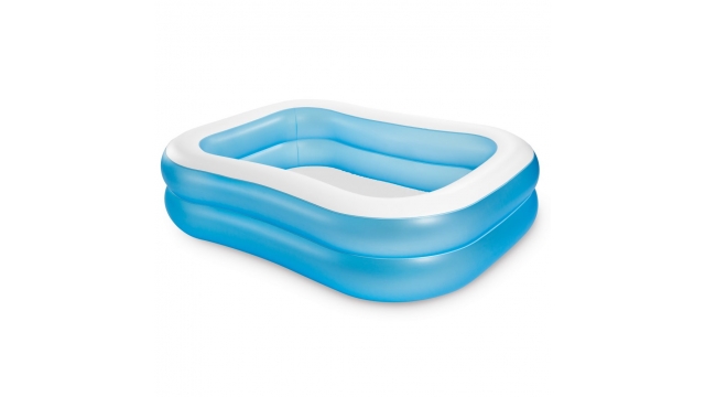 Intex 57180NP Wet Set Collection Family Pool Opblaaszwembad 203x152x48 cm Blauw/Wit