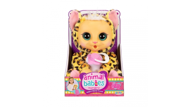 Jakks Animal Babies Luipaard + Geluid