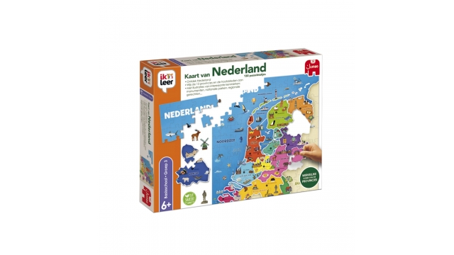 Jumbo Ik Leer Kaart van Nederland