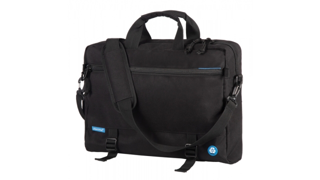 Juscha JU-46201 Multi 3 In 1 Tas RPET Zwart Laptop-, Rug- En Schoudertas Materiaal: Gerecycled PET