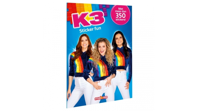 K3 Stickerboekje 350+ Stickers