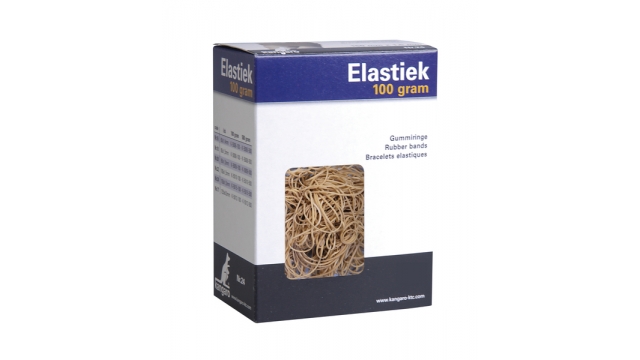 Kangaro K-5006-100 Elastiek Nr. 16 60x1,5mm 100gr Naturel