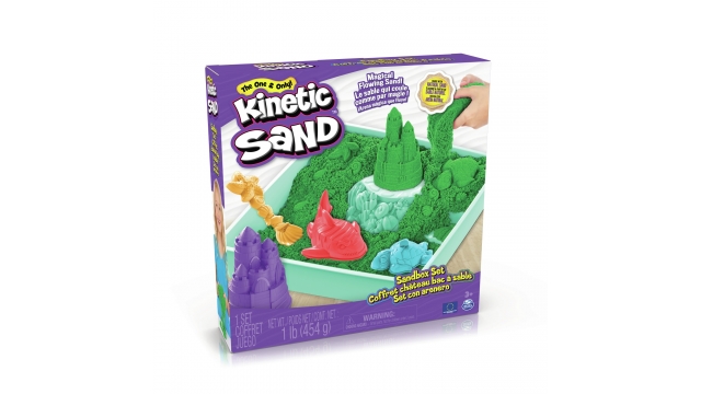 Kinetic Sand Sand Box Groen