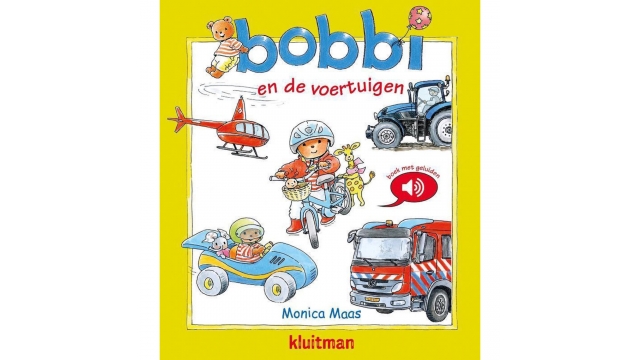 Kluitman Boek Bobbi en de Voertuigen + Geluid