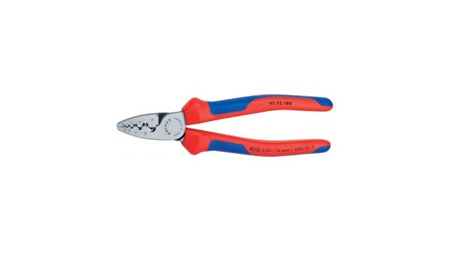 Knipex Kp-9772180 Adereindhulstang met Voorinvoering 180 mm