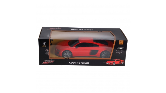 RC Audi R8 V10 Coupé 1:16 + Licht Rood
