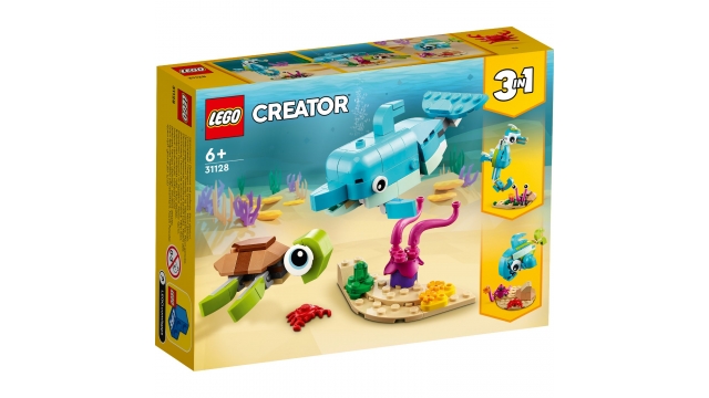 Lego Creator 31128 3in1 Dolfijn en Schildpad