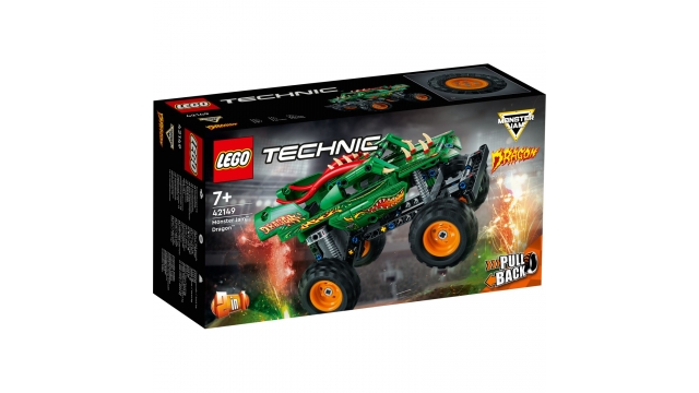 Lego Technic 42149 2in1 Monster Jam Dragon
