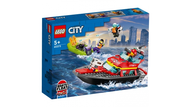 Lego City 60373 Reddingsboot Brand