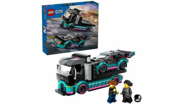 Lego City 60406 Raceauto en Transporttruck