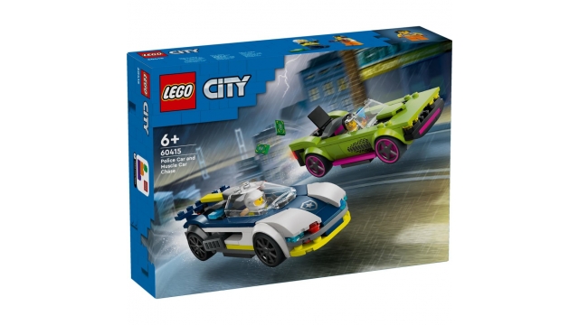 Lego City 60415 Politiewagen en Snelle Achtervolging
