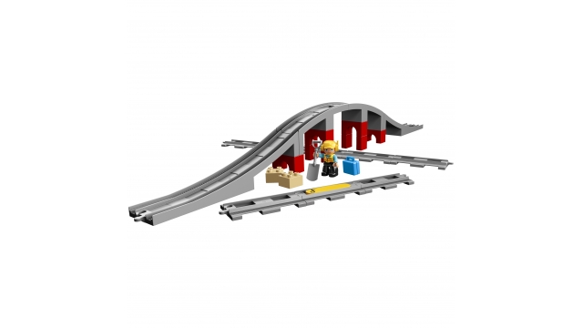 Lego Duplo 10872 Treinbrug en Rails 26-delig