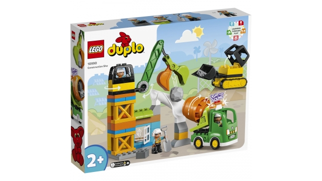 Lego Duplo 10990 Bouwplaats + Licht en Geluid