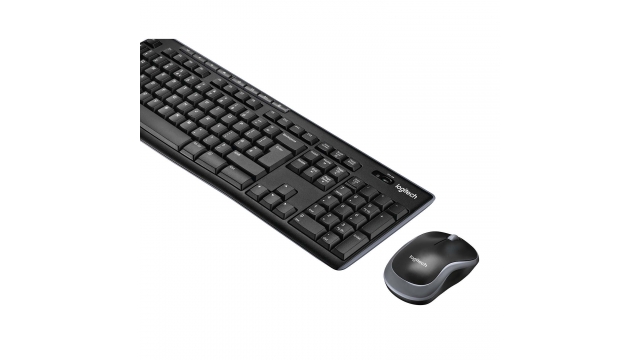Logitech LGT-MK270-BE Draadloze Muis En Keyboard Combiverpakking Standaard Usb Belgisch Zwart