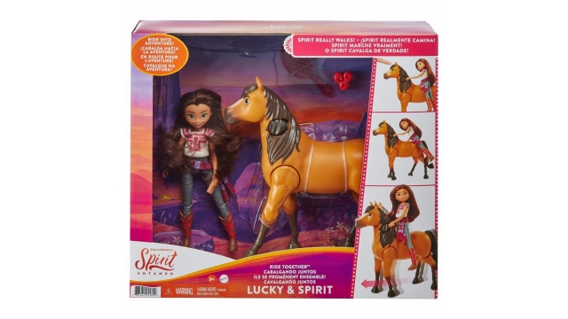 Spirit Untamed Samen Rijden met Lucky en Spirit