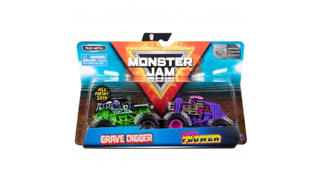 Monster Jam Die-Cast Trucks 1:64 2 Stuks Assorti