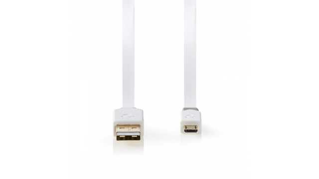 Nedis CCBW60500WT10 Kabel Usb 2.0 A Male - Micro-b Male 1,0 M Wit