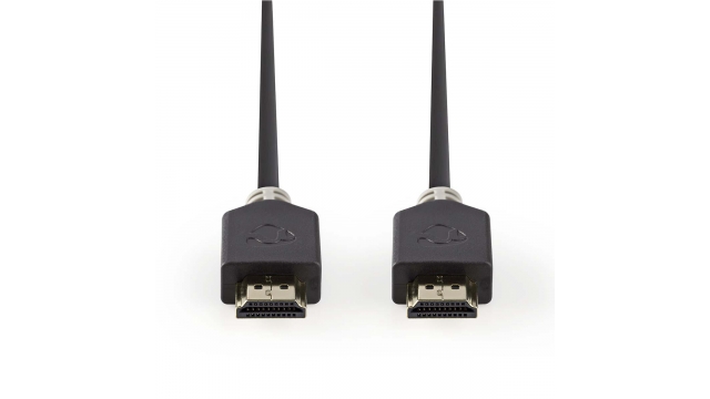 Nedis CVBW34000AT10 High Speed Hdmi™-kabel Met Ethernet Hdmi™-connector - Hdmi™-connector 1,0 M Antraciet