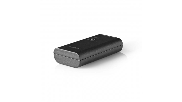 Nedis BTTR100BK Draadloze Audiozender Bluetooth® Maximaal 2 Hoofdtelefoons Zwart