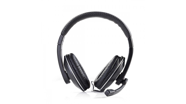 Nedis CHST200BK Pc-headset Over-ear Microfoon Dubbele 3,5 Mm Connector