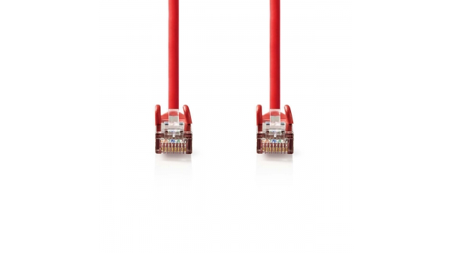 Nedis CCGP85121RD100 Cat5e Sf/utp-netwerkkabel Rj45 Male - Rj45 Male 10 M Rood